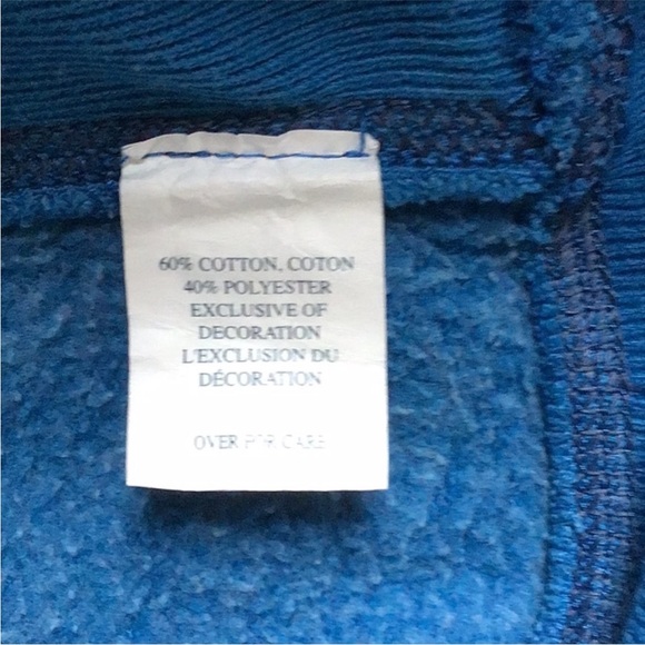 Abercrombie & Fitch Vibrant Blue Embroidered Hoodie - Picture 4 of 4